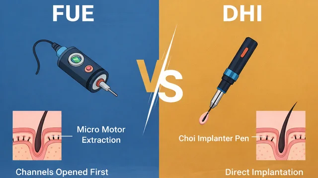 FUE vs DHI Hair Transplant: Differences, Cost in Turkey, Results and Which One Is Better