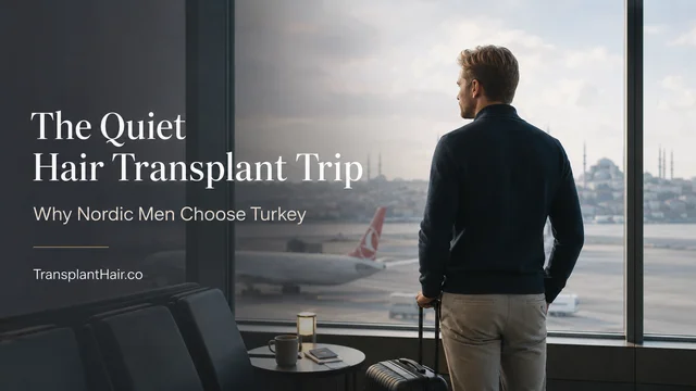 The Quiet Hair Transplant Trip: Why Nordic Men Choose Turkey