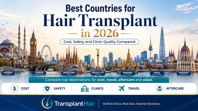 Best Countries for Hair Transplant in 2026: Cost, Safety and Clinic Quality Compared